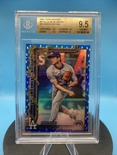 🎄 2025 Topps Holiday Shohei Ohtani #H1 Blue Metallic Lights Parallel BG 9.5 ⭐️
