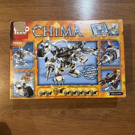 LEGO Legends Of Chima: Icebite's Claw Driller (70223) - New Sealed Razar Bulkar