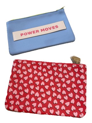 IPSY Cosmetic Bags /Makeup GLAM Bags - Lot Of 2 UNUSED NEW