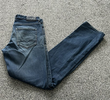 Boss Hugo Boss Orange Blue Casual Regular Fit Denim Jeans - Mens Size W34 L36