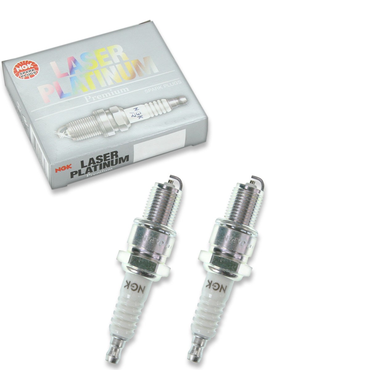 2 pc NGK 1675 PFR7S8EG Laser Platinum Spark Plugs for XP3922 IK16TT zg