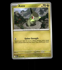 Axew – 068/086 – Black Bolt – Normal – Near Mint Non Holo Pokemon Card TCG