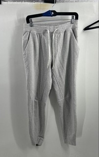 Lululemon Mens Gray Heather Elastic Waist Drawstring Jogger Pants Size Medium