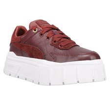 Puma Mayze Stack Edgy Cord Platform Sneakers Corduroy Detail 8 Womens