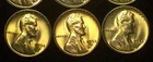 (3) 1954-S VERY GEM BU WHEATS CENTS (3 COINS) - VERY NICE, CLEAN COINS - PICS!