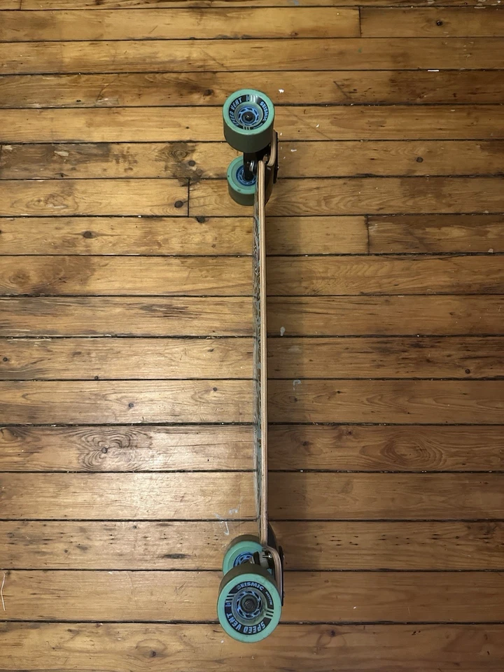 Longboard Pantheon Pranayama COMPLETO - 8,68 x 31,28 con ruedas sísmicas Speedvent Foto 2 de 4