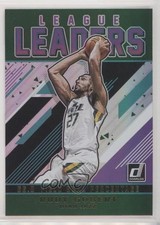 2019-20 Panini Donruss League Leaders Green Flood Rudy Gobert #6 im4
