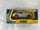 Vintage 1973 Corgi James Bond 007 Aston Martin 270 DB5 Car W/ 2 People Papers