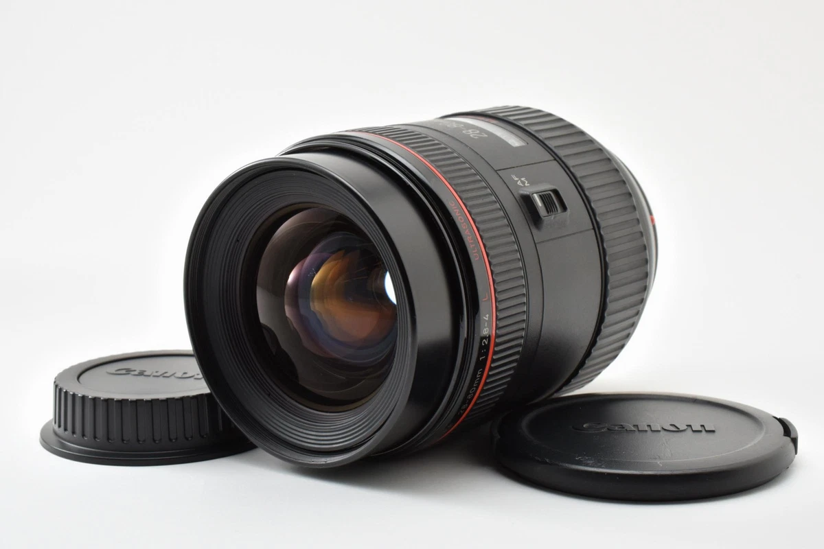 Canon EF Camera Lenses 28-80mm Focal f/2.8-4 Maximum Aperture for