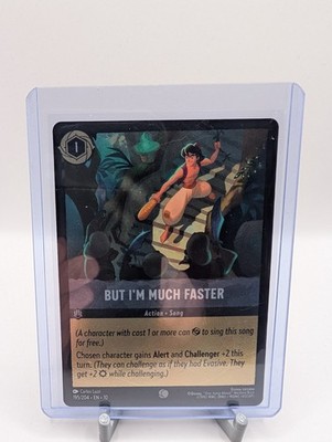 But I'm Much Faster [Foil] #195 Lorcana Whispers in the Well