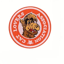 ALF the Alien 80s TV Series Patch, Iron On/Sew On