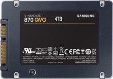 Samsung 870 QVO Series 4TB SATA 2.5 Inch Internal SSD (MZ-77Q4T0)