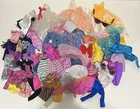 Big Lot Of Doll Clothes Barbie, Disney, Vintage - Modern Variety Of Clothing!