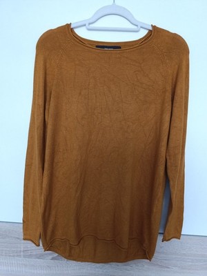 Damen Pullover Senfgelb Größe S