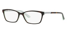 New Ralph Women Cat Eye Eyeglasses RA7044 601 Havana 52mm