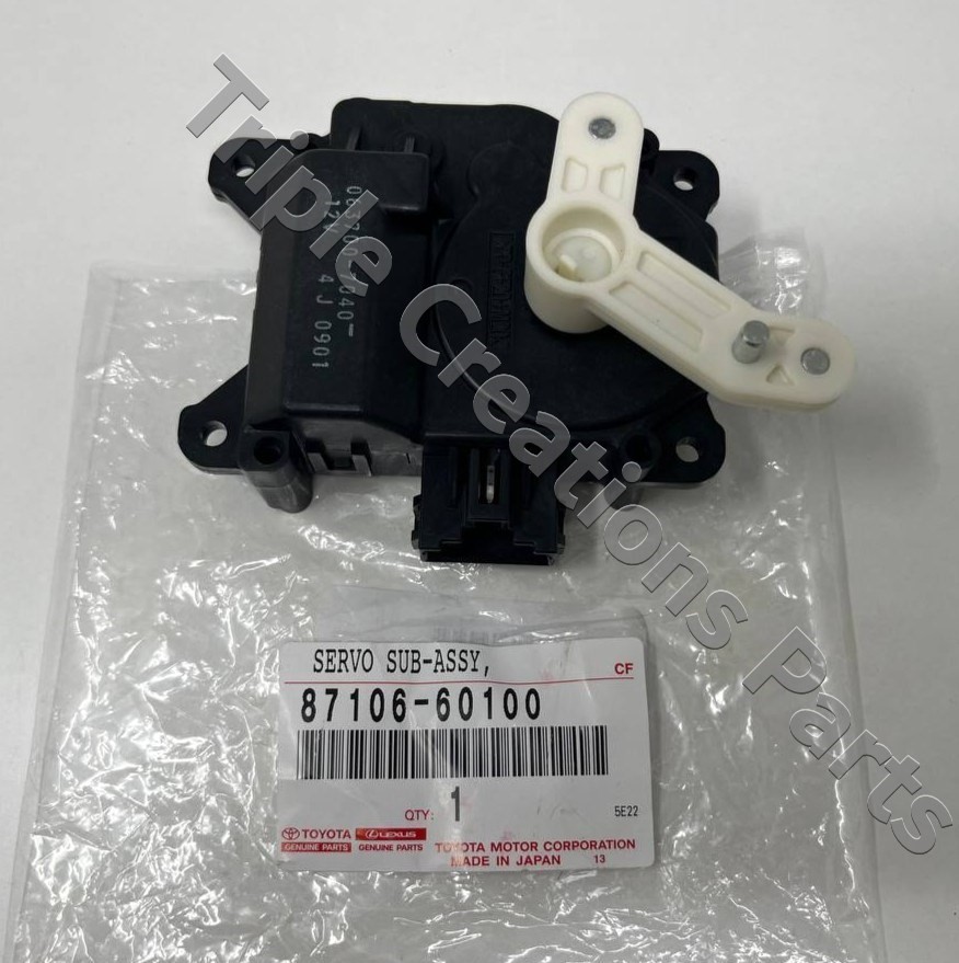 ま 8710660100 Genuine Toyota Servo Sub-Assy Damper No.2 87106-60100