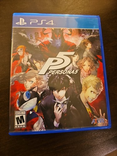 P5S Persona 5 (PS4) - CIB COMPLETE, MINT Condition