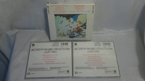 1984 Dire Straits Alchemy Live Double Album CD Part One & Two - Picture 2 of 5