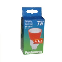 Paulmann Sparbirne ROT Energiesparlampe Reflektor R50 7W GU10 110° Warmweiß