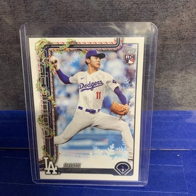 Roki Sasaki [Cookie Back SP Variation] [RC] #H23 2025 Topps Holiday