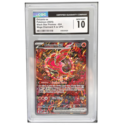 Pokemon Oricorio ex Holo - Black Star Promos 024 CGC 10 Gem Mint! ENG