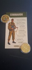 Westminster Mint D-Day Forces Collection "Commando" 38.61mm Coin plus Leaflet