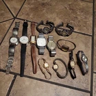 Vintage Mechanical Watches repair lot  2 bulova 2 elgin manson calendar 2 timex