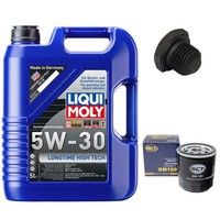 MotoröL Filter Set 5W-30 5 Liter + ÖLablassschraube FüR Opel Omega A 2.4I V87