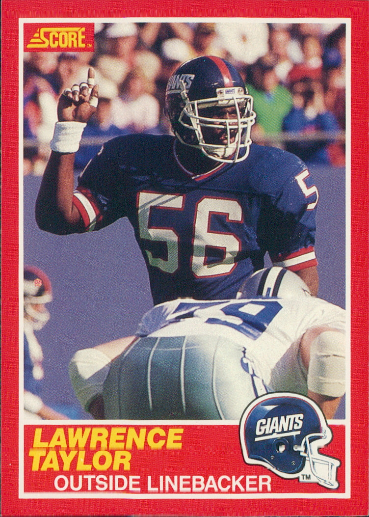 1989 Score - #192 Lawrence Taylor