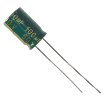 100uF 50V 8x13mm 105° Radial Elektrolyt Kondensator Capacitor 1-10 Stück Low ESR