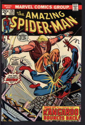 AMAZING SPIDER-MAN #126 4.0 // KANGAROO APPEARANCE MARVEL COMICS 1973