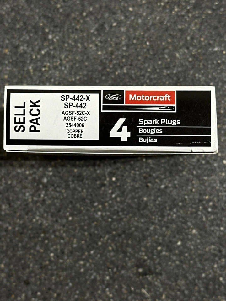 Bujías AGSF-52C Ford Motorcraft SP-442-X ¡4 piezas! Se vende como paquete de 4 piezas. Foto 2 de 4