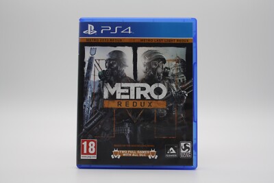 Playstation 4 PS4 Metro Redux OVP, gebraucht, getestet