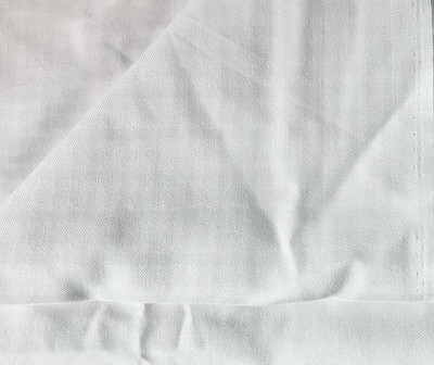 Textured White cotton Fabric 1 3/4 yard 59'' wide Material