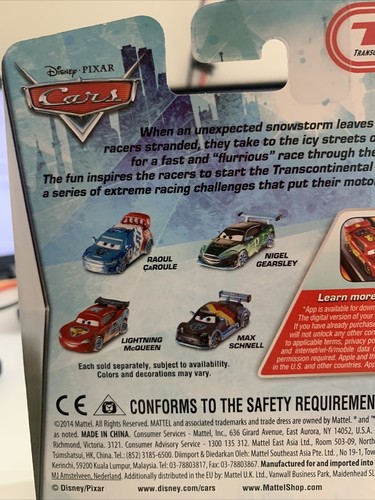 Disney Pixar Cars Rip Clutchgoneski Ice Racers Mattel Official Diecast !!! - Picture 22 of 24