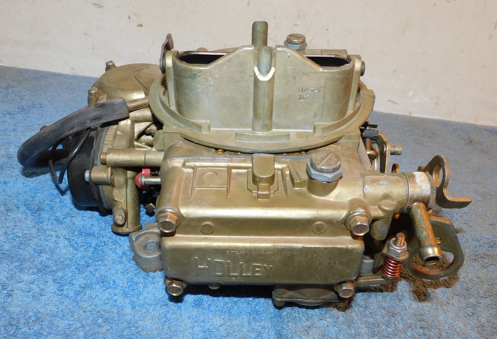 HOLLEY 804571 600cfm 4BARREL 4160 CARBURETOR Electric Choke Ford