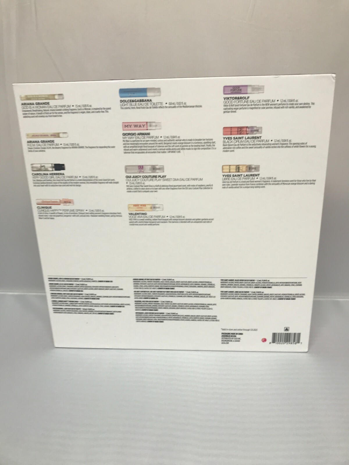 ULTA Beauty Finds Women's Fragrance Faves 11 Pieces Sampler Kit Gift