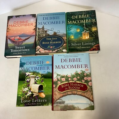 Lot of 5 Debbie Macomber Rose Harbor Inn Series Set Books Hardcover Romance