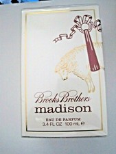 Brooks Brothers Madison Eau de Parfum 3.4 oz. Sealed in Box USA MADE
