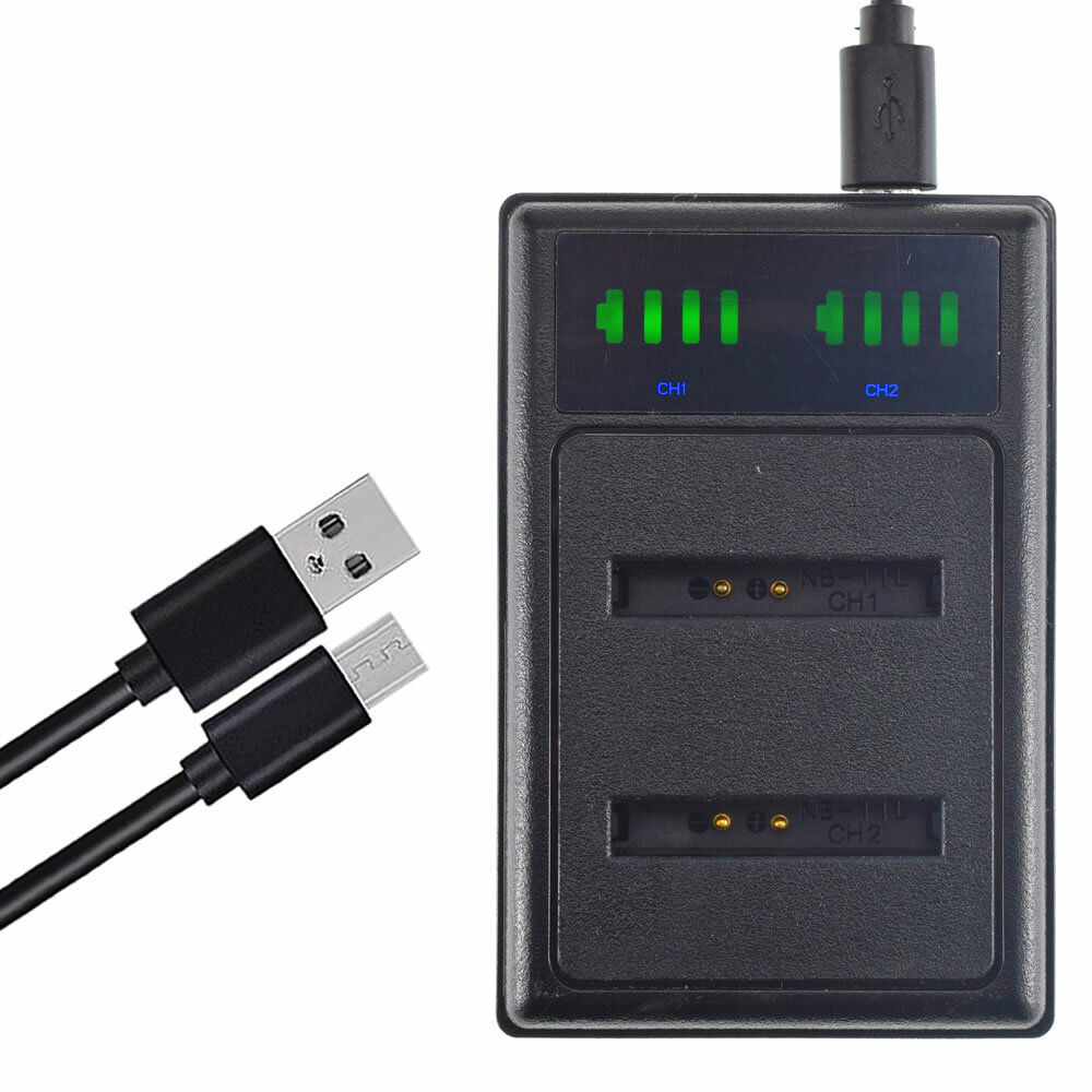 NB-11L NB-11LH Battery Charger for Canon PowerShot SX410 SX400 IS