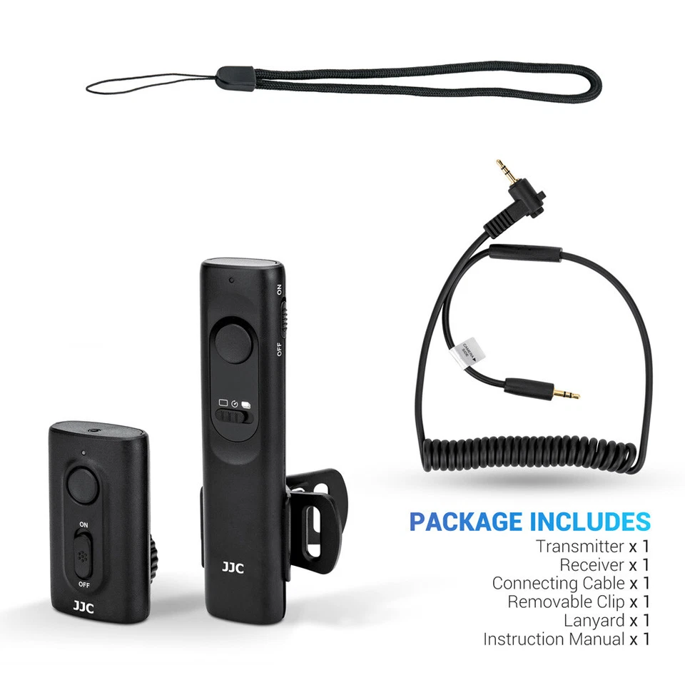 JJC Wireless Remote Control Replaces Fujifilm RR-100 for X100T X100F X-H1 X-Pro2 - Image 4 of 4