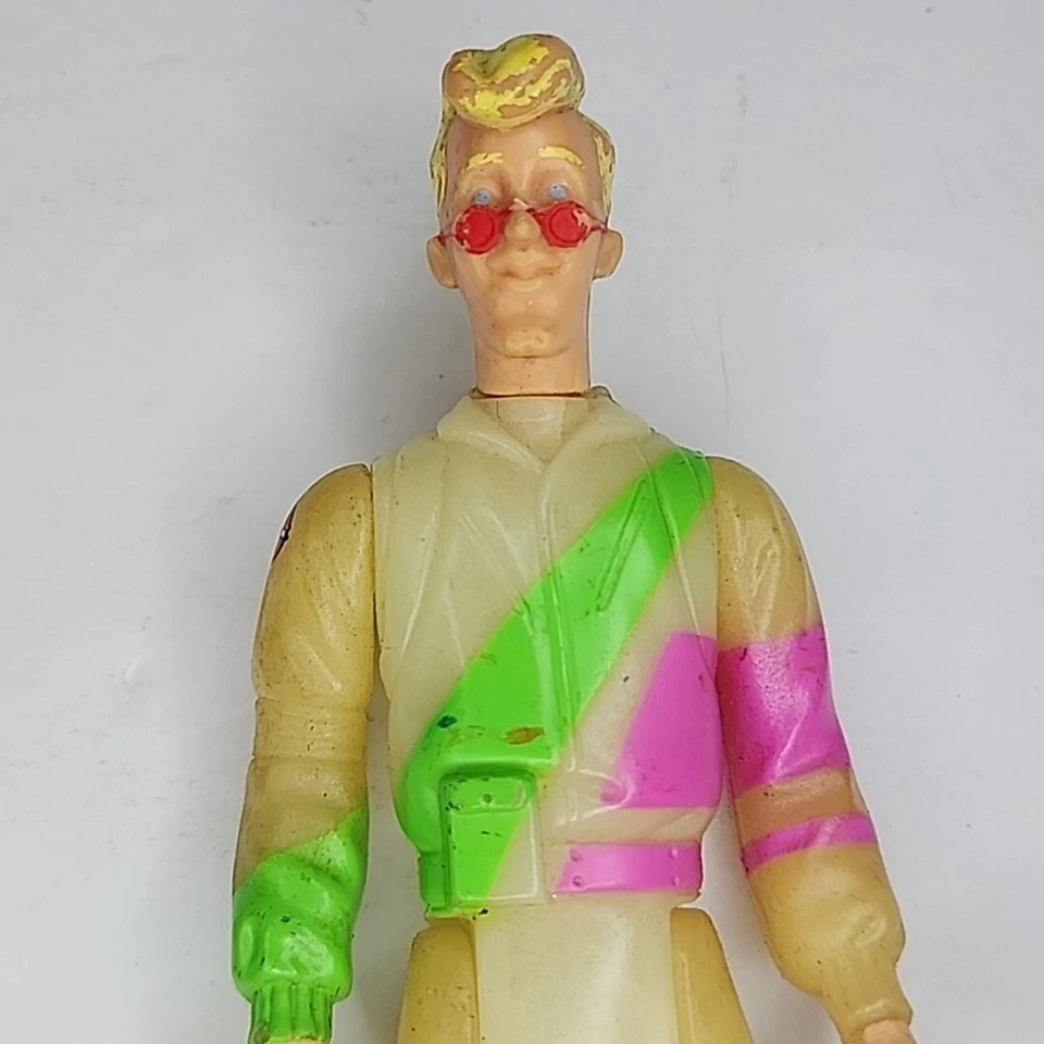 Figura Kenner Vintage 1984 Cazafantasmas 6" Ecto-Glow Egon Spengler Foto 2 de 4