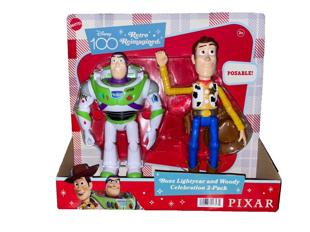 Disney 100 Retro Reimagined Figure Pack TOY STORY BUZZ LIGHTYEAR