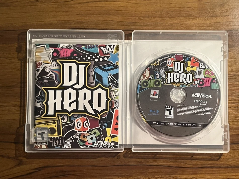 PS3 Music Games Bundle DJ Hero, DJ Hero 2, Def Jam Rapstar - With Manual 2010 - Image 3 of 4