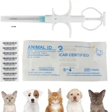 20/100pcs ID Mini Microchips Pet Dog Cat Animal Identification 134kHz ISO FDX-B