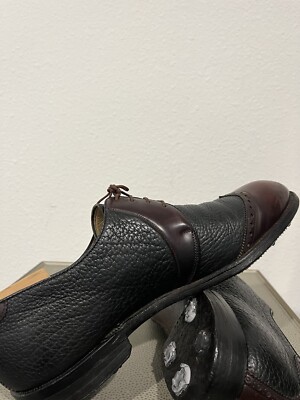 Vintage‎ Stone Tarlow/Footjoy Mens Golf Shoes Shell Cordovan Size 9 Vintage Stone Tarlow/Footjoy Mens Golf Shoes Shell Cordovan  main image 2