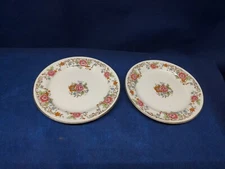 Vintage Mid-Century Homer Laughlin N419 Set/2 Bread & Butter Plates Circa:1945