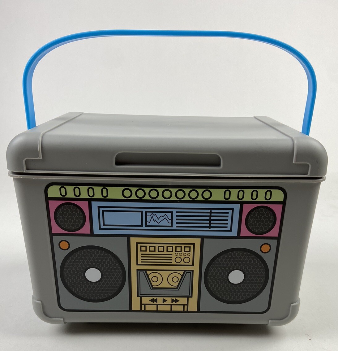 Target Bullseye Playground Boombox Mini Cooler 6 Can 80s Music