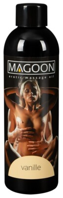 Massageöl Erotik Massage Sex Öl Tantra Magoon  VANILLE 200ml Pflegend Wellness