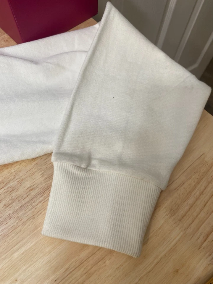 Допинг общий толстовка с капюшоном мужской XL слоновой кости Streetwear снег карманы классический хлопок - Изображение 4 из 4